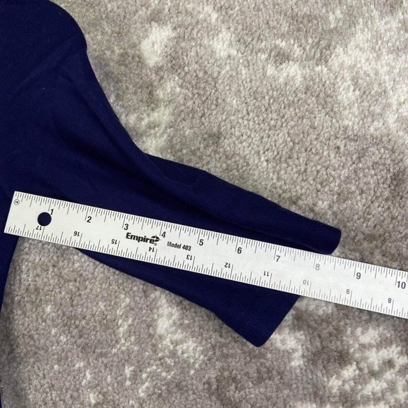 Armani Exchange Navy Blue Sheath Career Dress Size XS - Picture 4 of 8